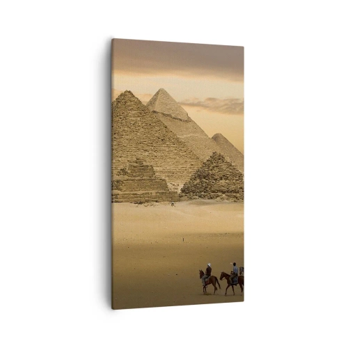 Cuadro sobre lienzo - Impresión de Imagen - Sin cambios desde hace miles de años - 55x100 cm