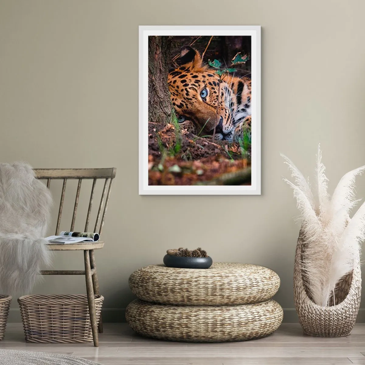 Póster en marco blanco - Confía en mí - 50x70 cm