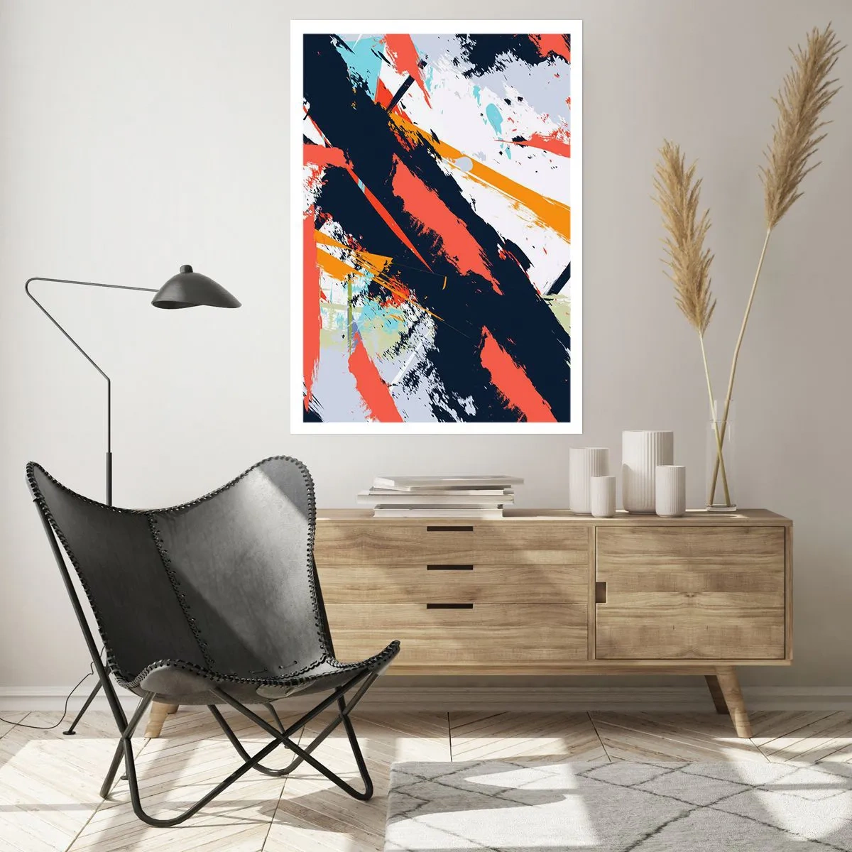 Póster - Composición dinámica - 61x91 cm