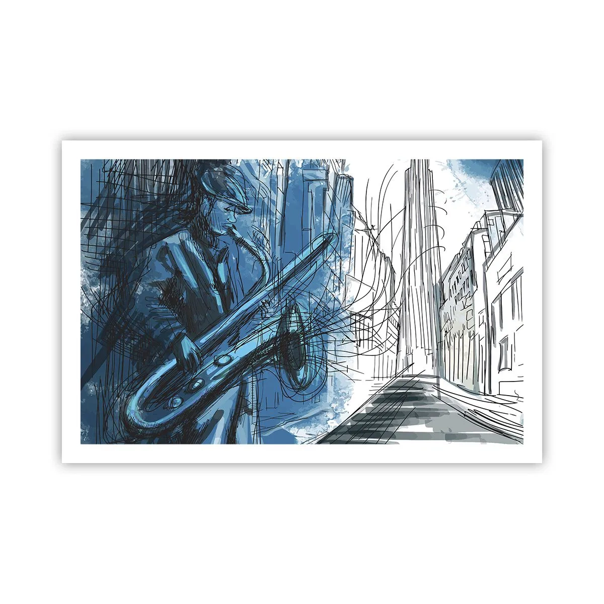 Póster - Rapsodia urbana - 91x61 cm