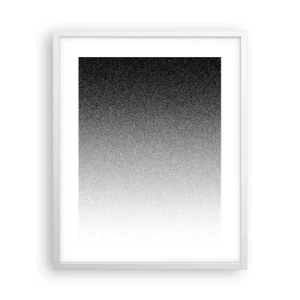 Póster en marco blanco - Hacia la luz - 40x50 cm
