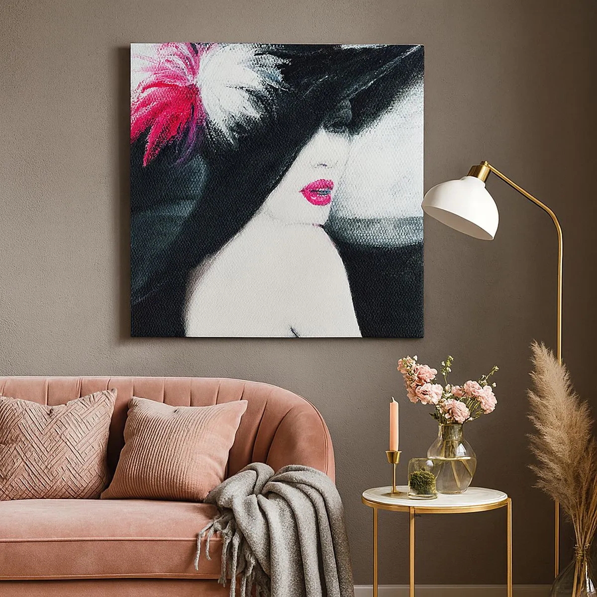 Cuadro sobre lienzo - Impresión de Imagen - Siempre un misterio - 30x30 cm