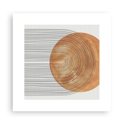 Póster - Una composición soleada - 30x30 cm