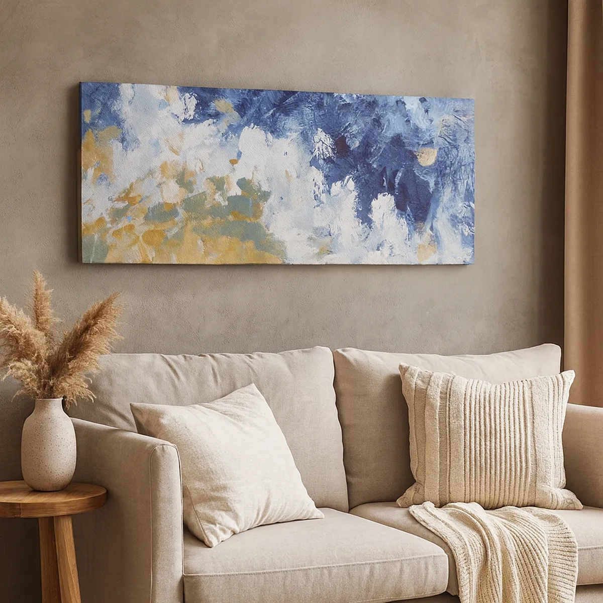 Cuadro sobre lienzo - Impresión de Imagen - Danza de los elementos - 30x30 cm