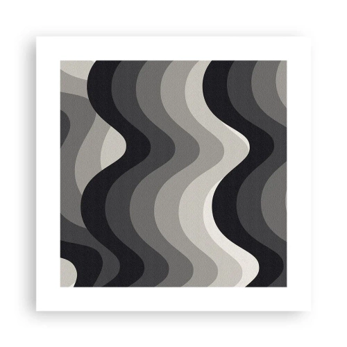 Póster - Ola tras ola - 40x40 cm