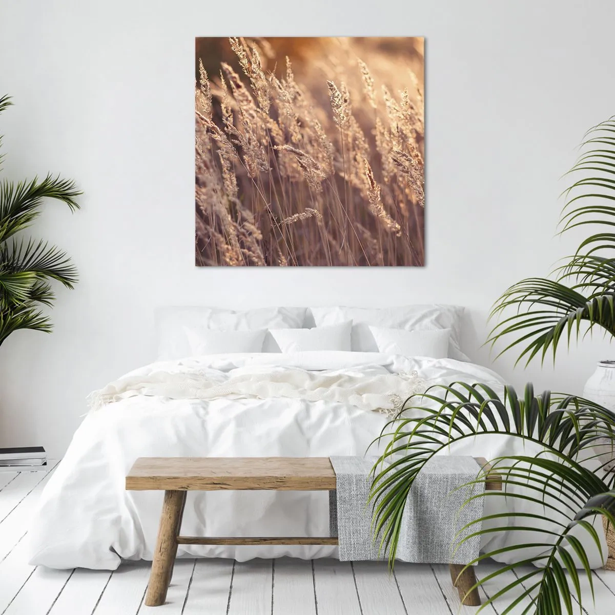 Cuadro sobre lienzo - Impresión de Imagen - Listos para dar la bienvenida al otoño - 50x50 cm