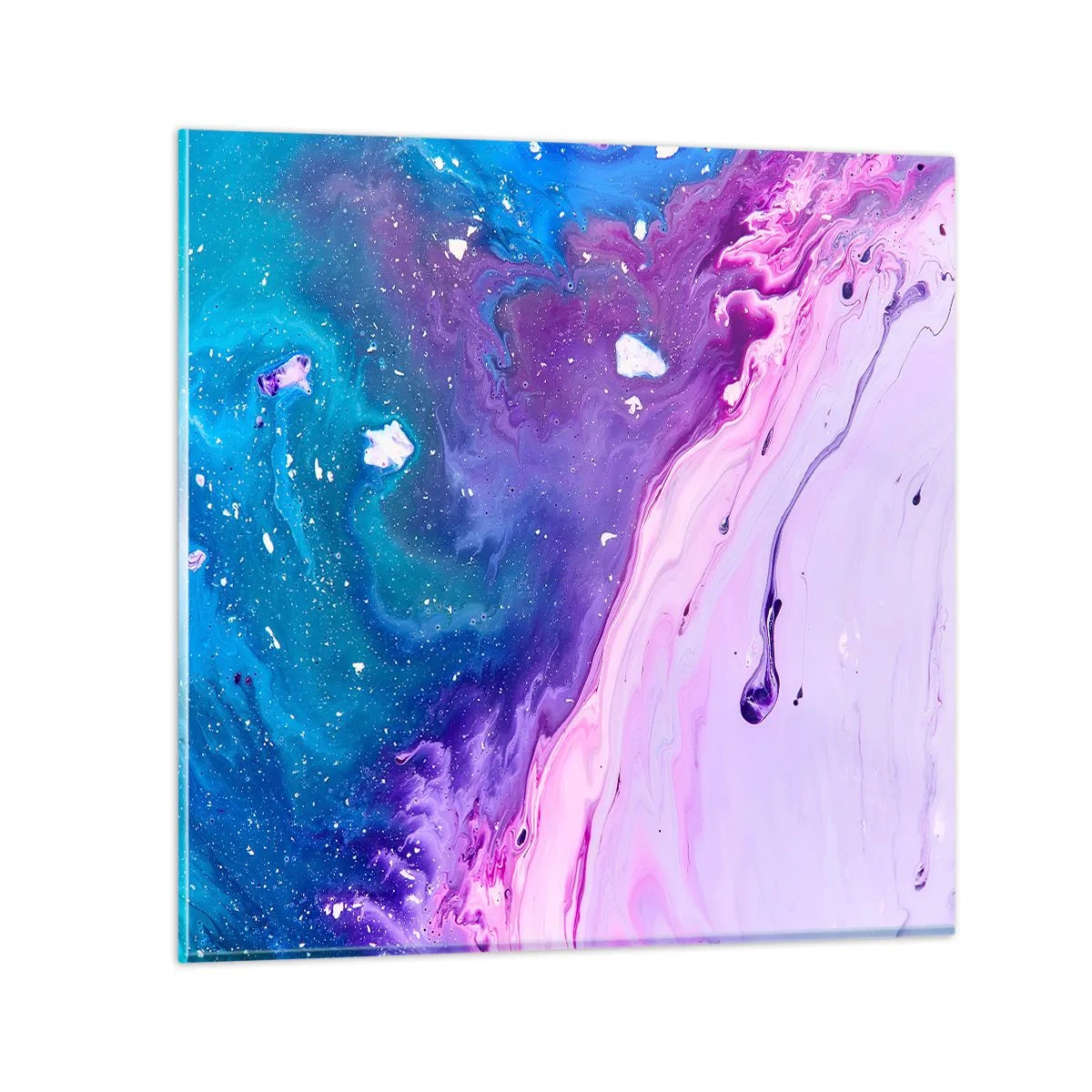 Cuadro sobre vidrio - Impresiones sobre Vidrio - Yin y yang - 30x30 cm