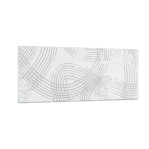 Cuadro sobre vidrio - Impresiones sobre Vidrio - No hay camino recto - 100x40 cm