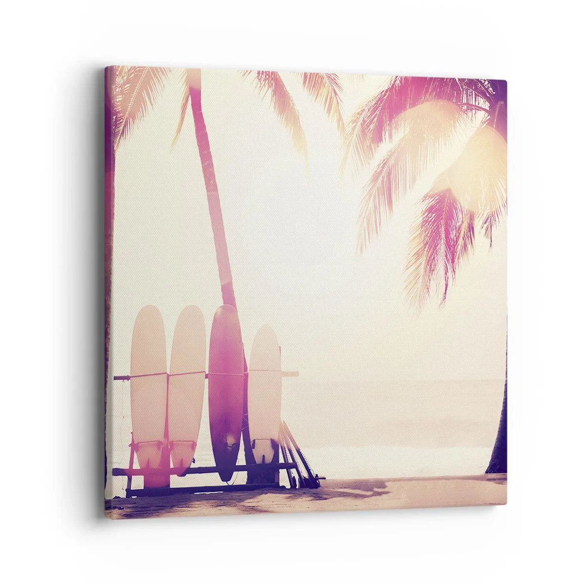 Cuadro sobre lienzo - Impresión de Imagen - Va a ser un gran día - 40x40 cm