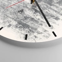 Esfera sin numeración, con rayas