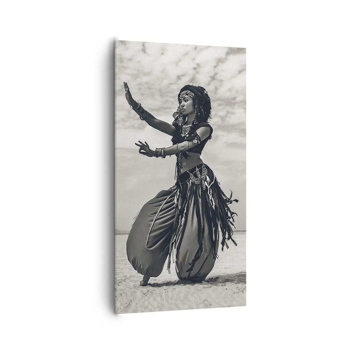 Cuadro sobre lienzo - Impresión de Imagen - Danza de las Islas del Sur - 65x120 cm