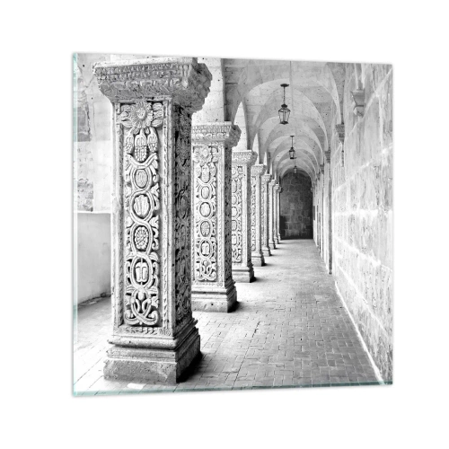 Cuadro sobre vidrio - Impresiones sobre Vidrio - ¿Y adónde nos llevará...? - 30x30 cm