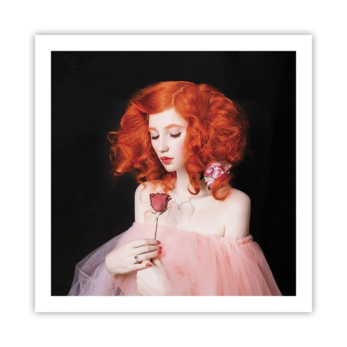 Póster - En estilo barroco - 60x60 cm