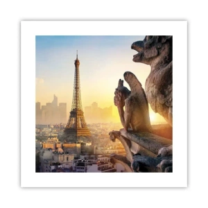 Póster - Ha cambiado tanto la ciudad... - 40x40 cm