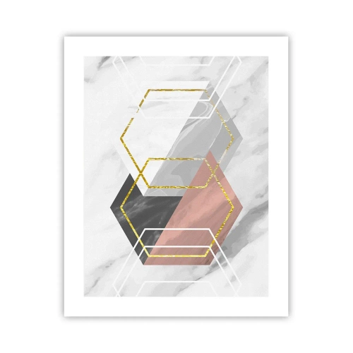 Póster - Composición en cadena - 40x50 cm