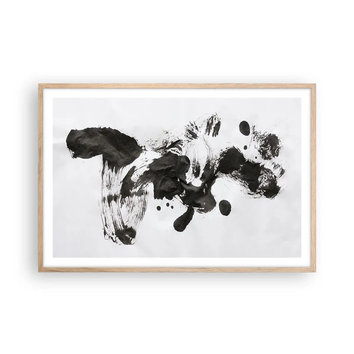 Póster en marco roble claro - ¿Un método en la locura? - 91x61 cm