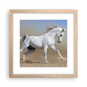 Póster en marco roble claro - El más bello cuento de hadas árabe - 30x30 cm