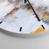 Esfera sin numeración, con rayas