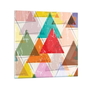 Cuadro sobre vidrio - Impresiones sobre Vidrio - De tres en tres - 50x50 cm