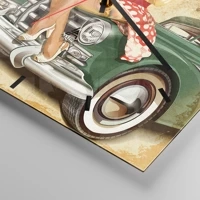 Esfera sin numeración, con rayas