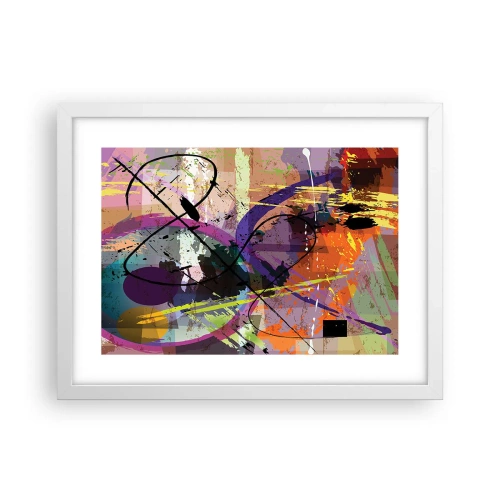 Póster en marco blanco - Siempre hay más de un camino - 40x30 cm
