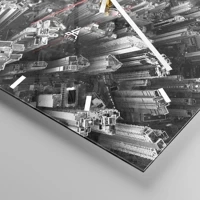 Esfera sin numeración, con rayas