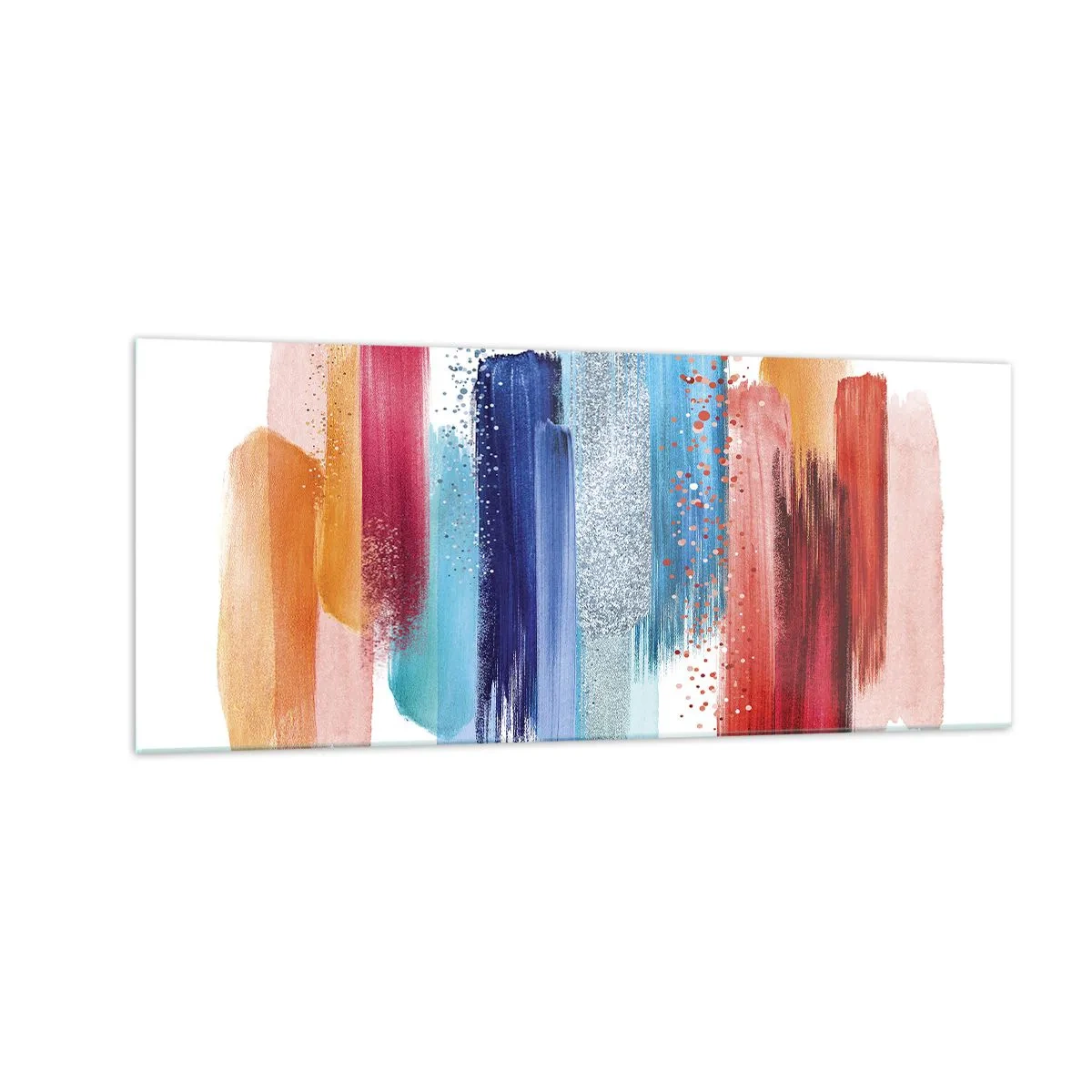 Cuadro sobre vidrio - Impresiones sobre Vidrio - Arriba y abajo - 100x40 cm