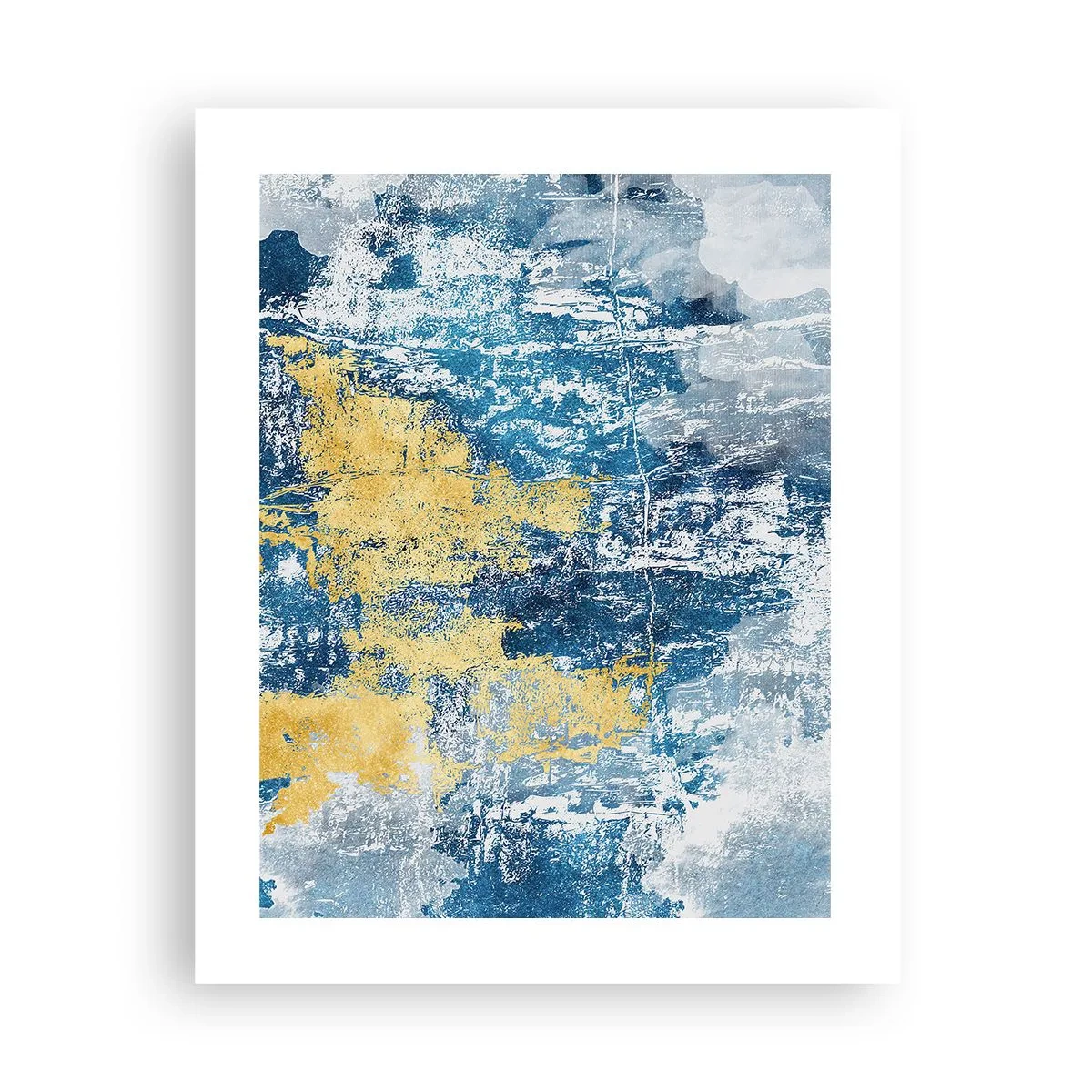 Póster - Una abstracción serena - 40x50 cm