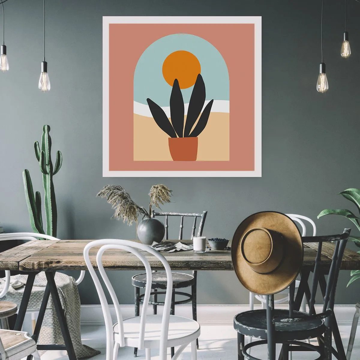 Póster - Pequeñas alegrías - 60x60 cm