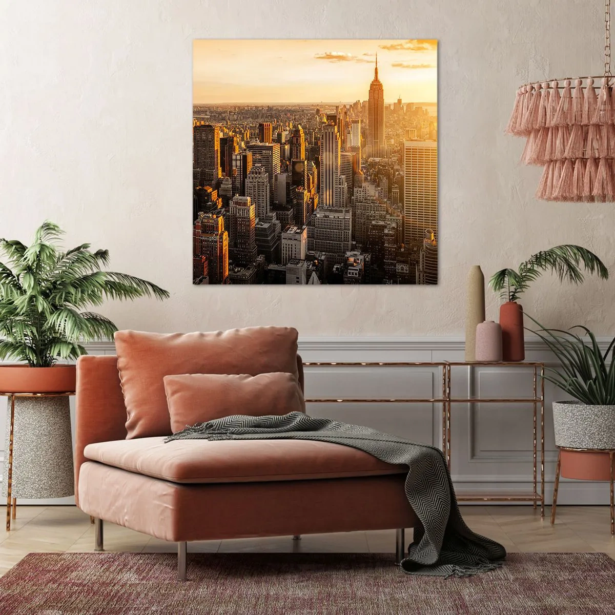 Cuadro sobre lienzo - Impresión de Imagen - Creciendo al sol - 30x30 cm