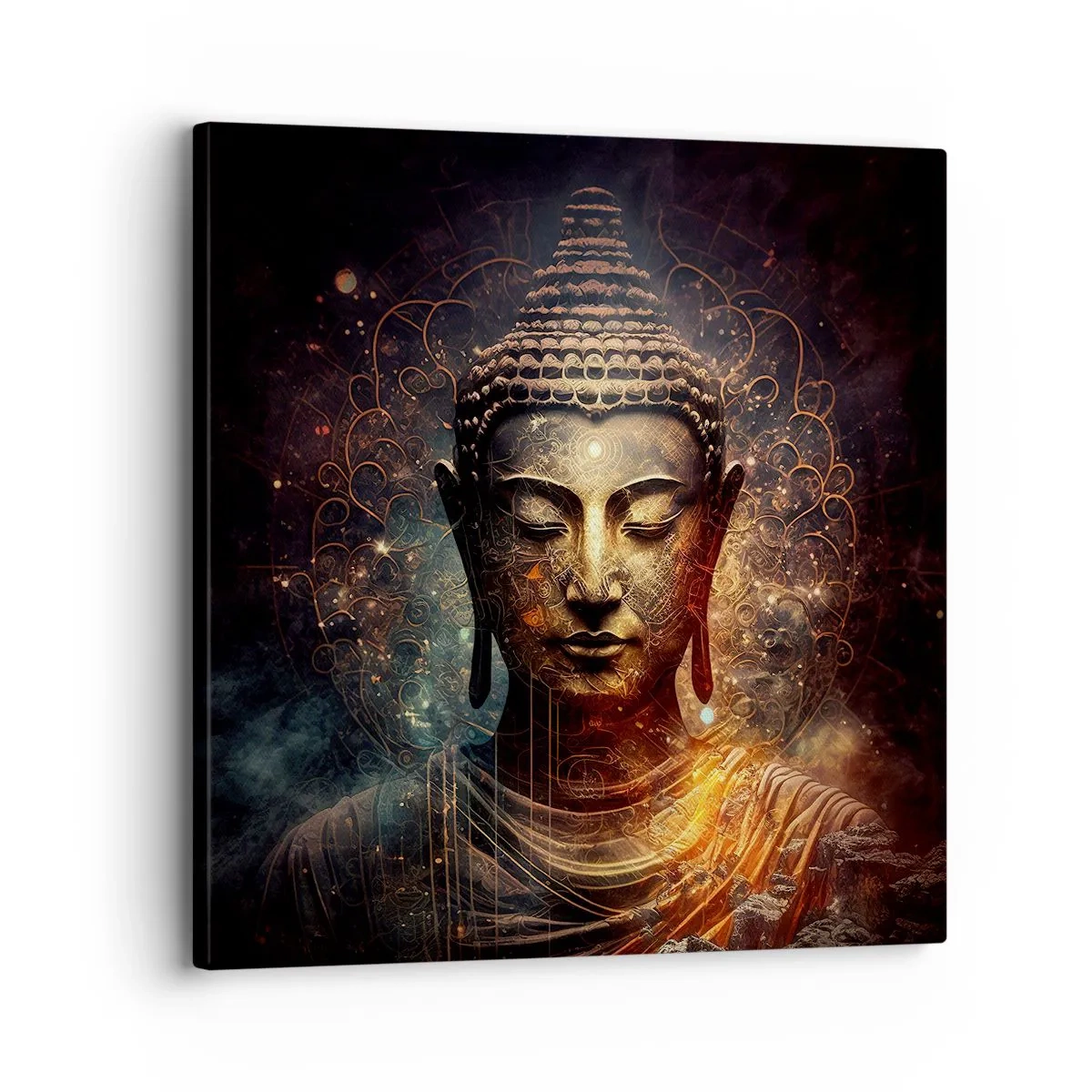 Cuadro sobre lienzo - Impresión de Imagen - Equilibrio espiritual - 30x30 cm