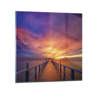 Cuadro sobre vidrio - Impresiones sobre Vidrio - Sin fin - 70x70 cm