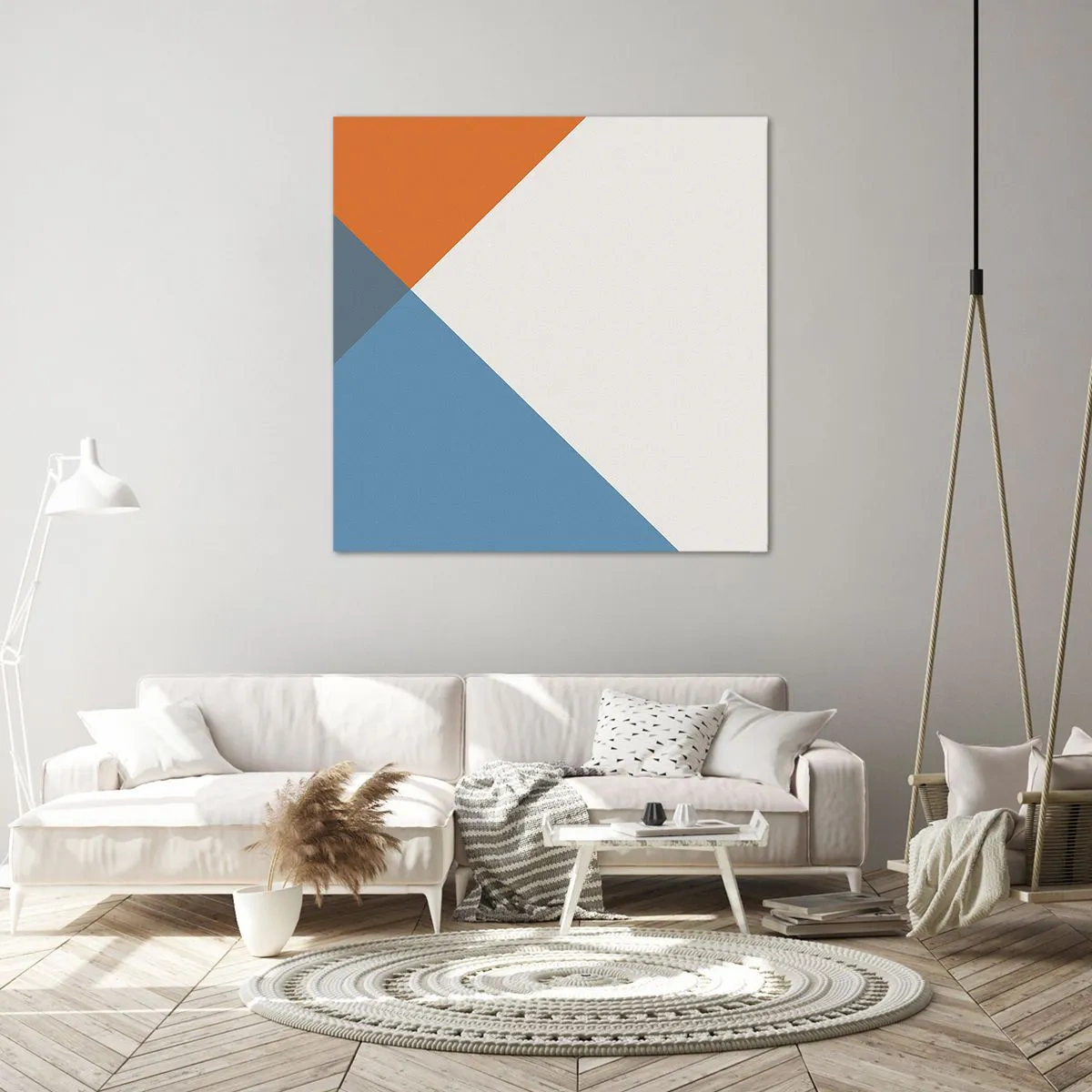 Cuadro sobre lienzo - Impresión de Imagen - Desde el punto de vista de... - 70x70 cm