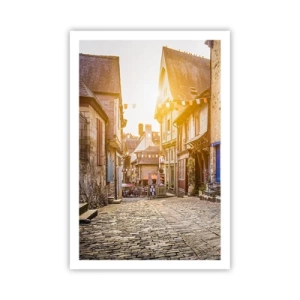 Póster - El fantasma blanco de la ciudad - 61x91 cm