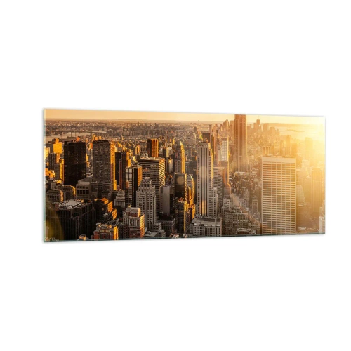 Cuadro sobre vidrio - Impresiones sobre Vidrio - Creciendo al sol - 100x40 cm