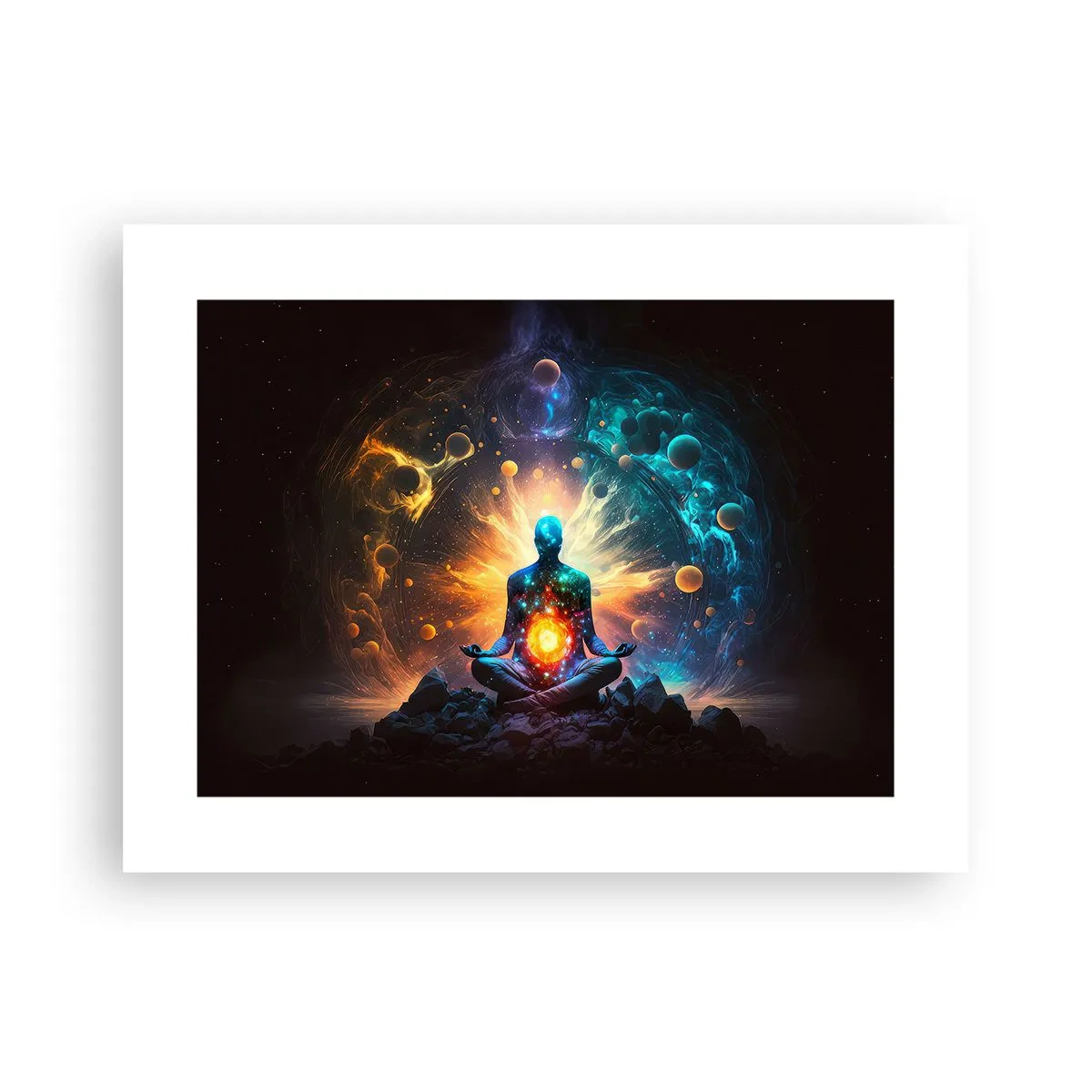 Póster - Tranquilidad cósmica - 40x30 cm