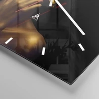 Esfera sin numeración, con rayas