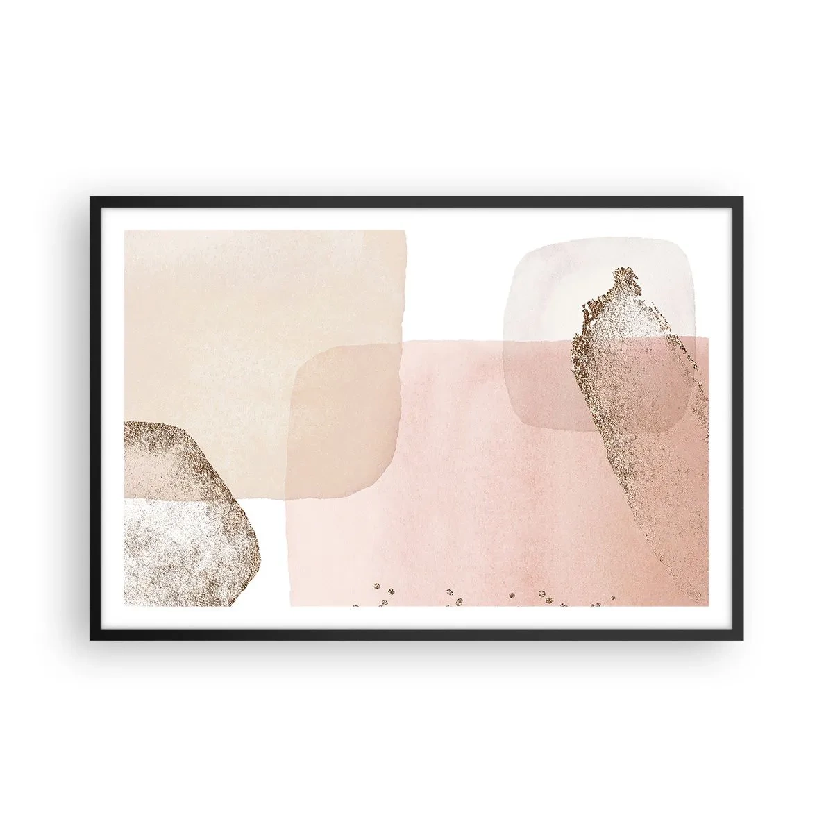 Póster en marco negro - Una mirada a través del color - 91x61 cm