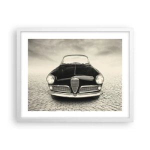 Póster en marco blanco - ¿Y cómo no quererme? - 50x40 cm