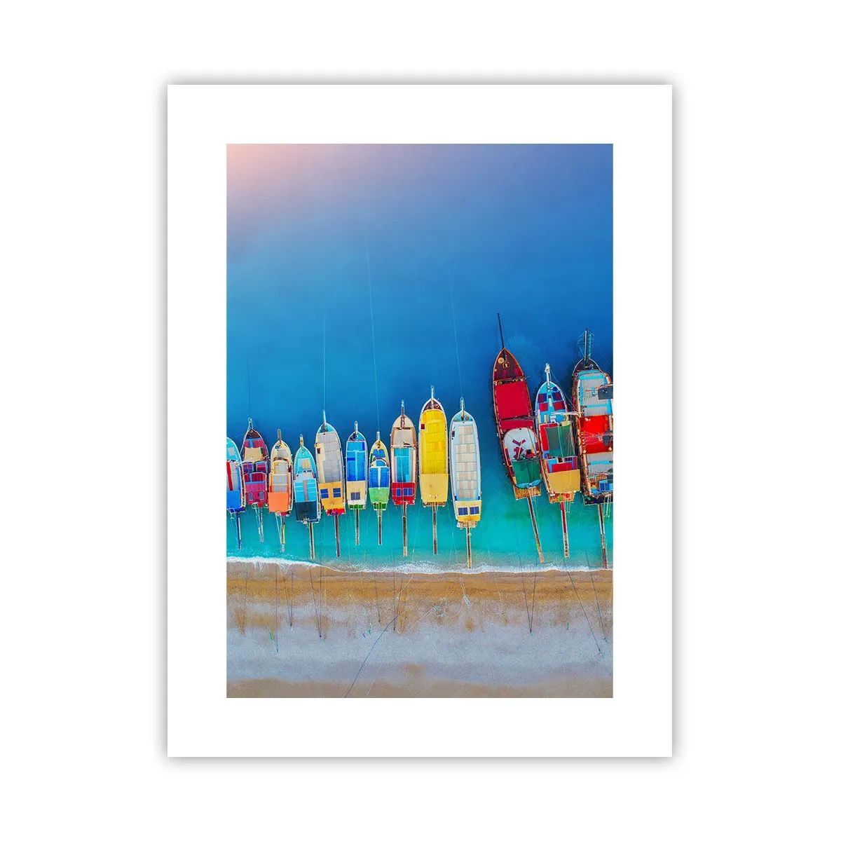 Póster - A vista de pájaro - 30x40 cm