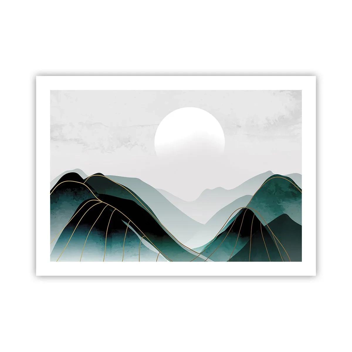 Póster - Con toda la majestuosidad - 70x50 cm