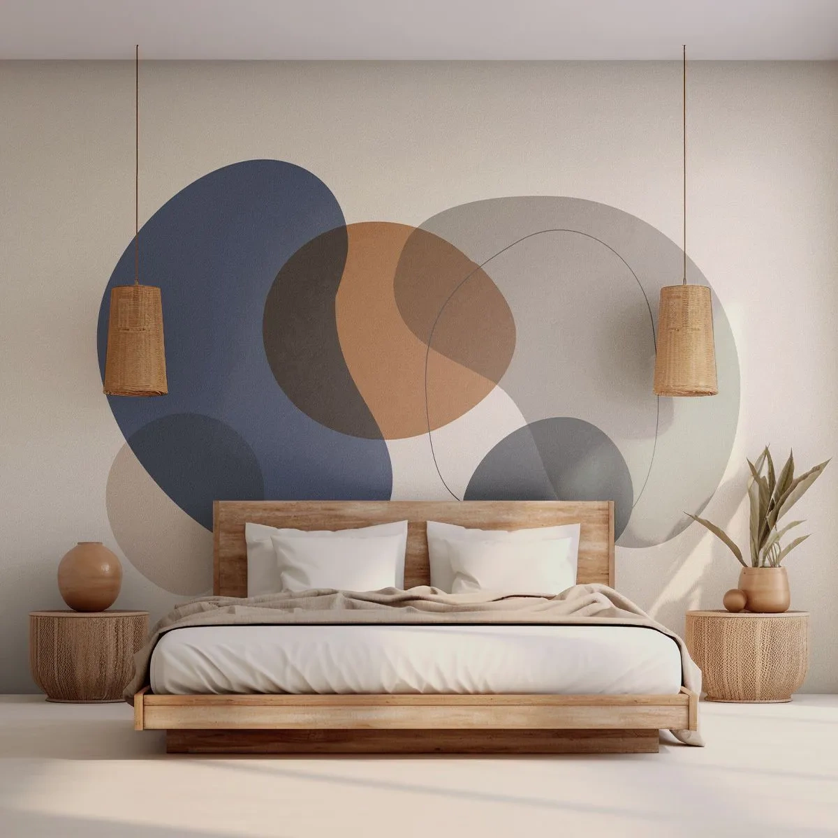 Fotomural Premium Sand - Gotas de color - Abstracción, Pedazo, Gráficos - 400x280 cm