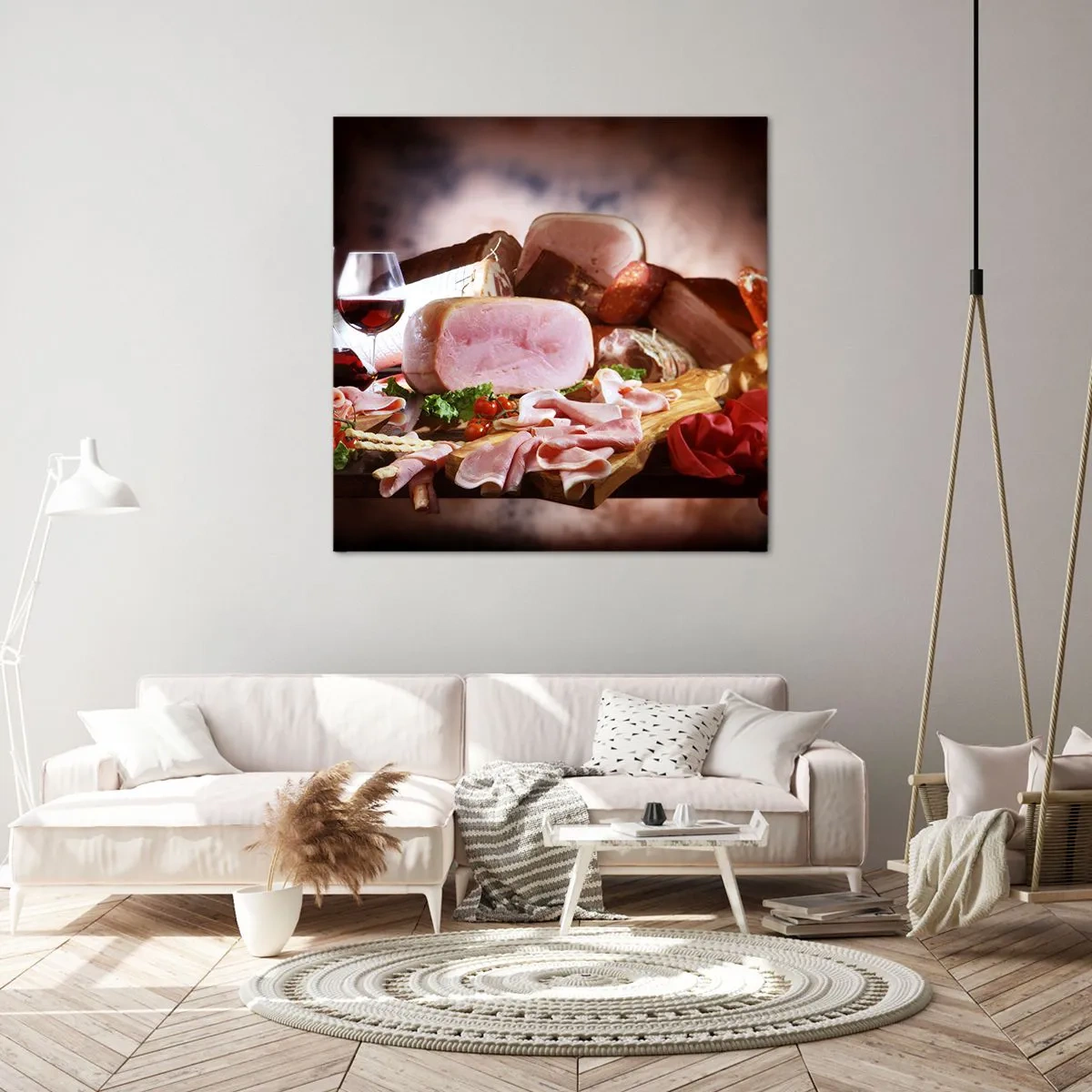 Cuadro sobre lienzo - Impresión de Imagen - Un sueño culinario  - 50x50 cm