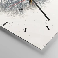 Esfera sin numeración, con rayas