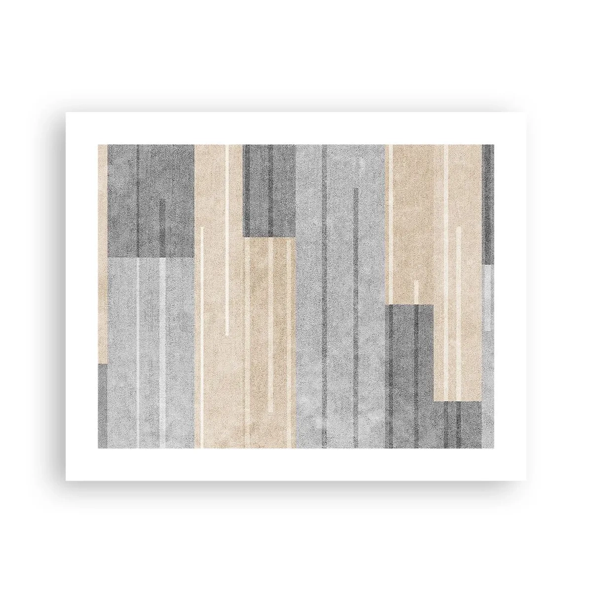 Póster - Composición: sostener la vertical - 50x40 cm