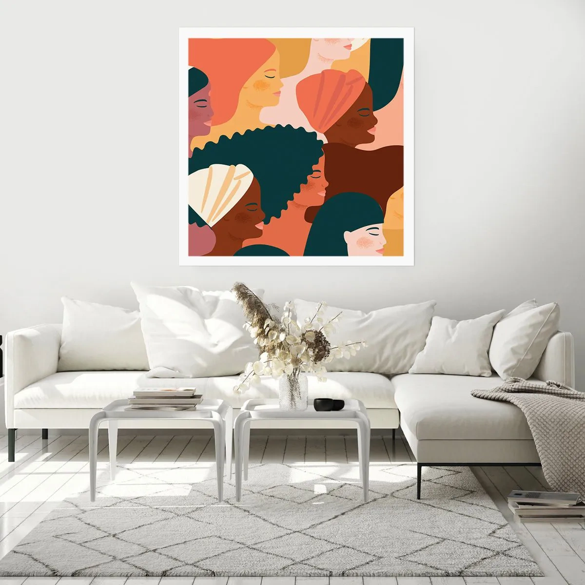 Póster - La feminidad - 60x60 cm