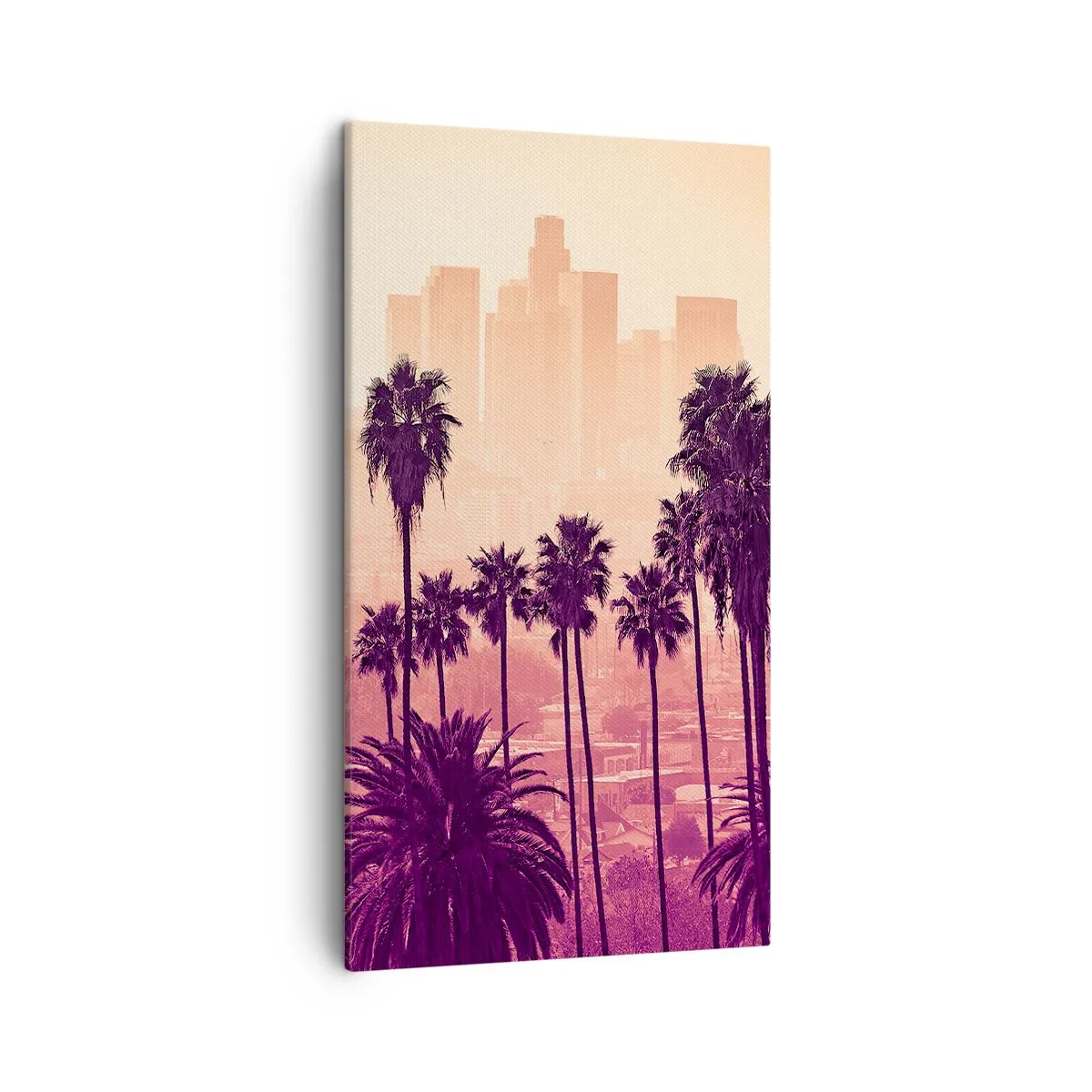 Cuadro sobre lienzo - Impresión de Imagen - El paisaje de California - 45x80 cm