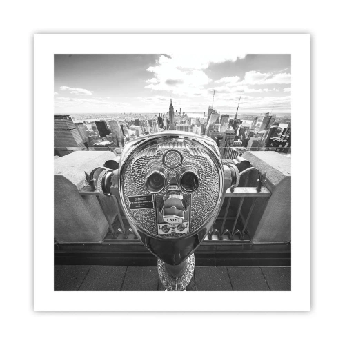 Póster - Sobre la ciudad - 50x50 cm