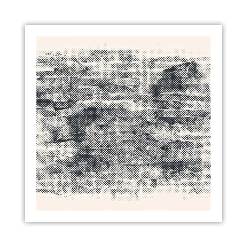 Póster - Composición brumosa - 60x60 cm