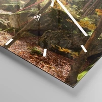 Esfera sin numeración, con rayas